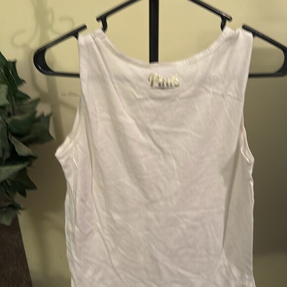 PINK Victoria’s Secret pineapple sequin tank top - Picture 5 of 5